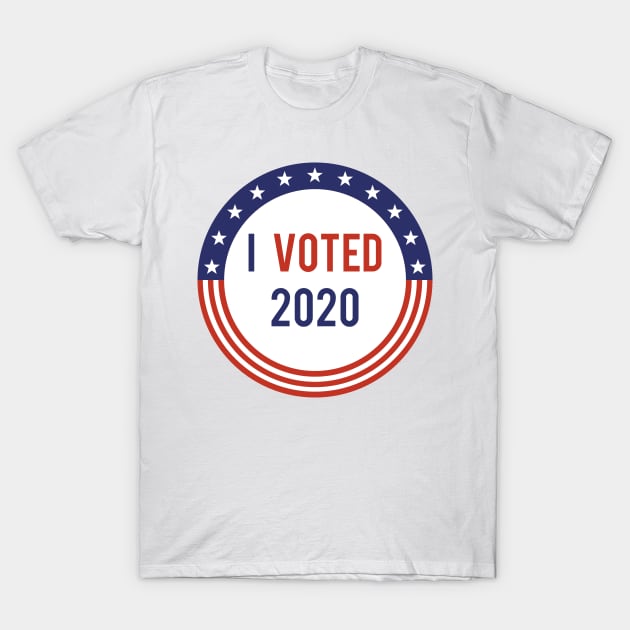 I Voted 2020 T-Shirt by powniels